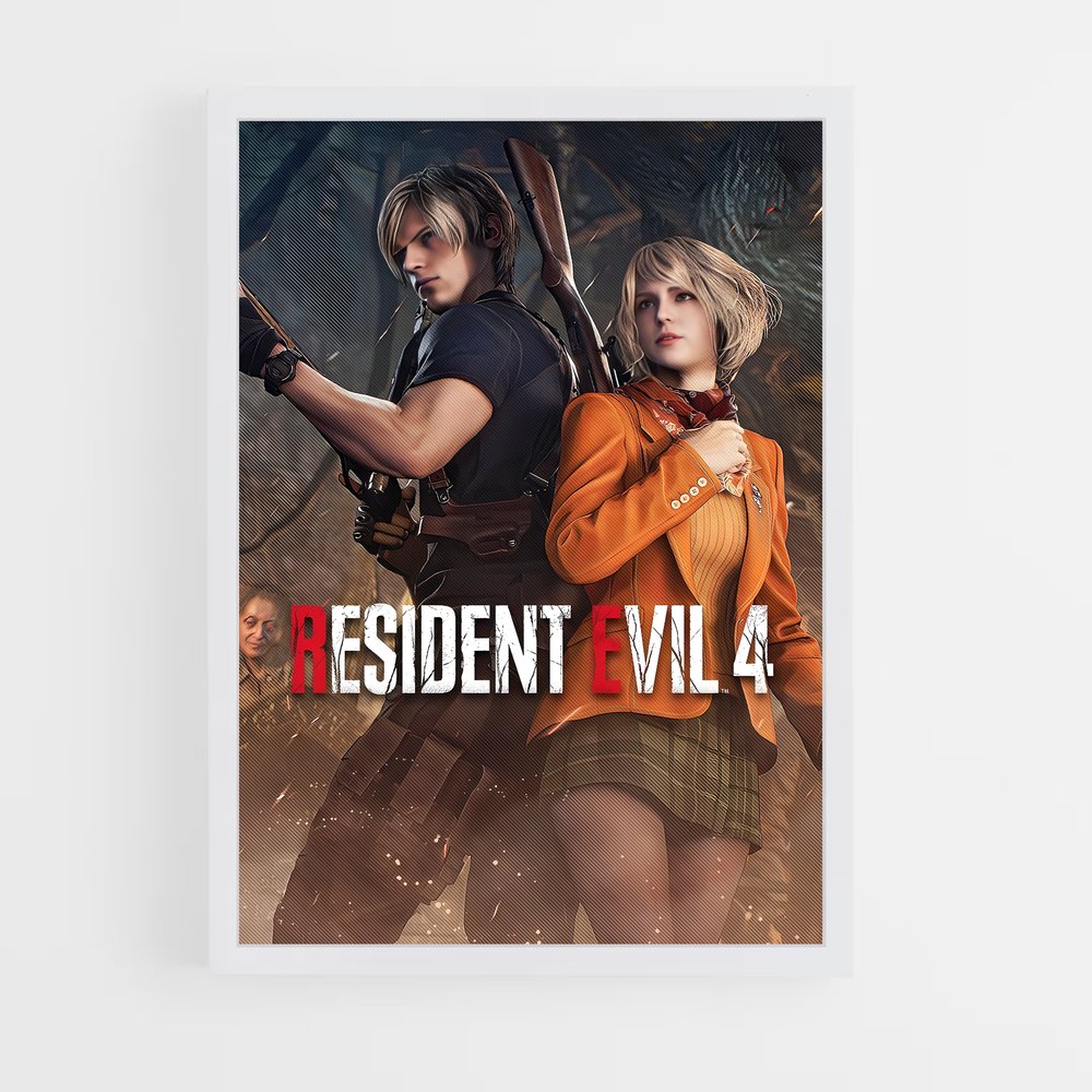 resident-evil-3 cadre Blanc