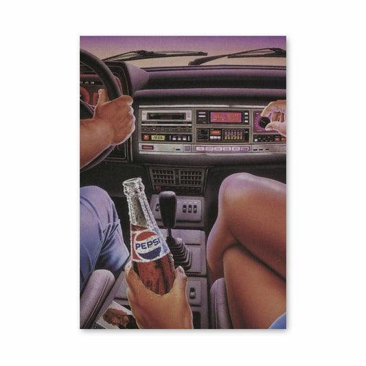 Póster Pepsi años 60