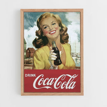 Póster Coca-Cola vintage