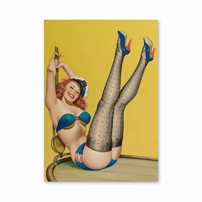 Pinup vintage Póster