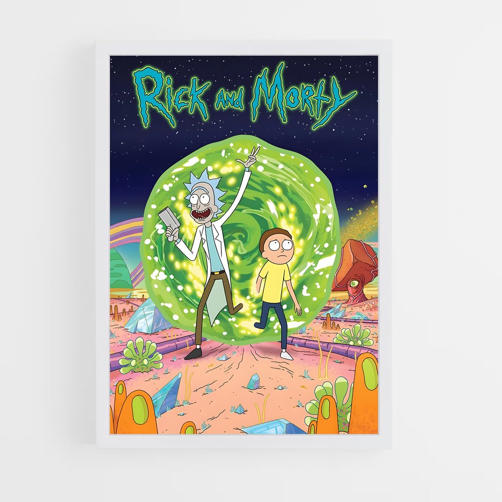 rick-and-morty-1 cadre Blanc