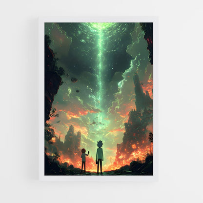 rick-and-morty-2 cadre Blanc
