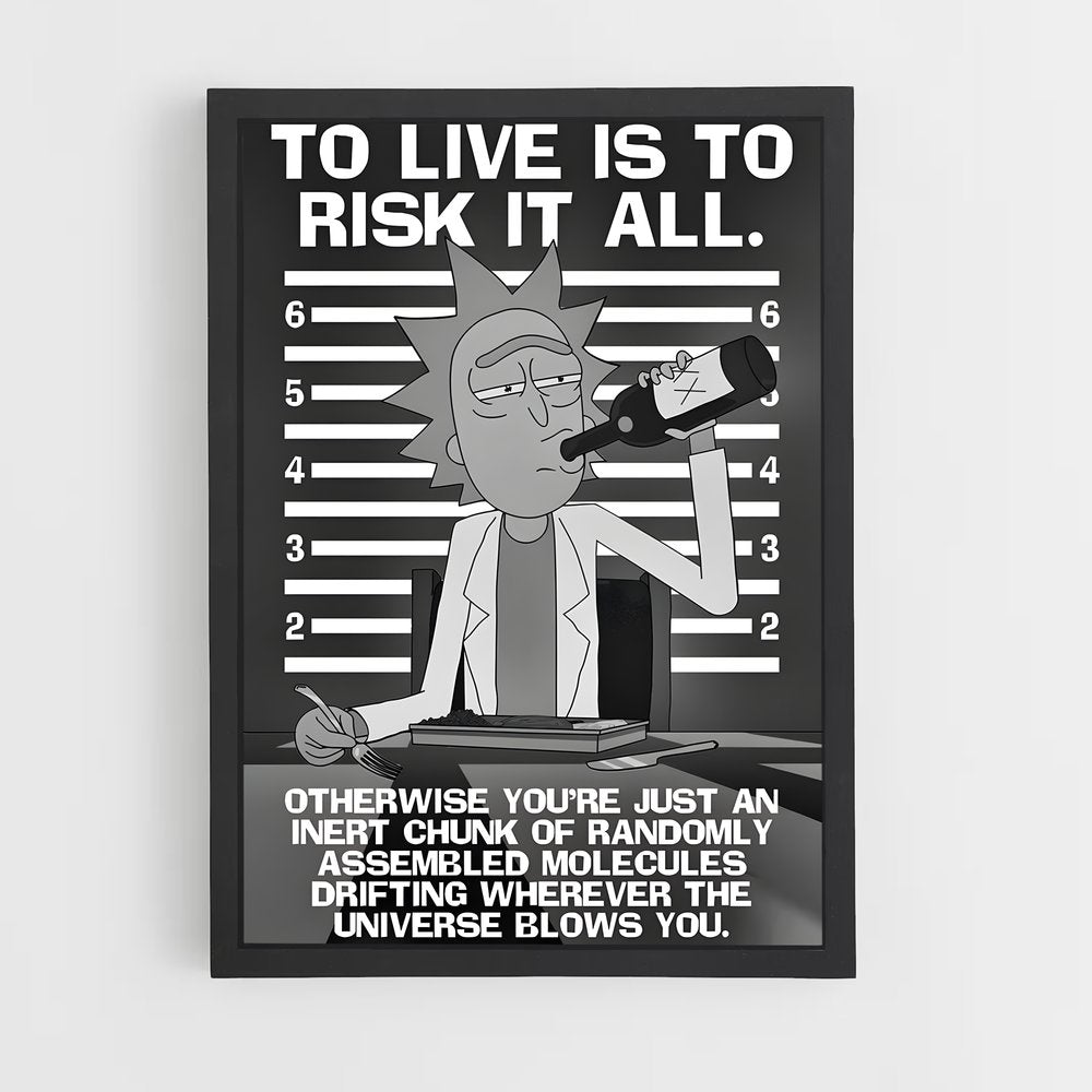 rick-and-morty-8 cadre Noir