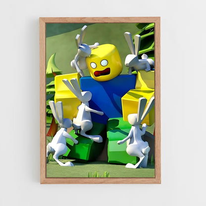 roblox-2 cadre Bois clair