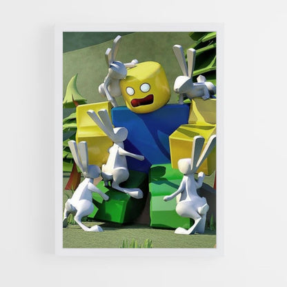 Póster Conejo Roblox