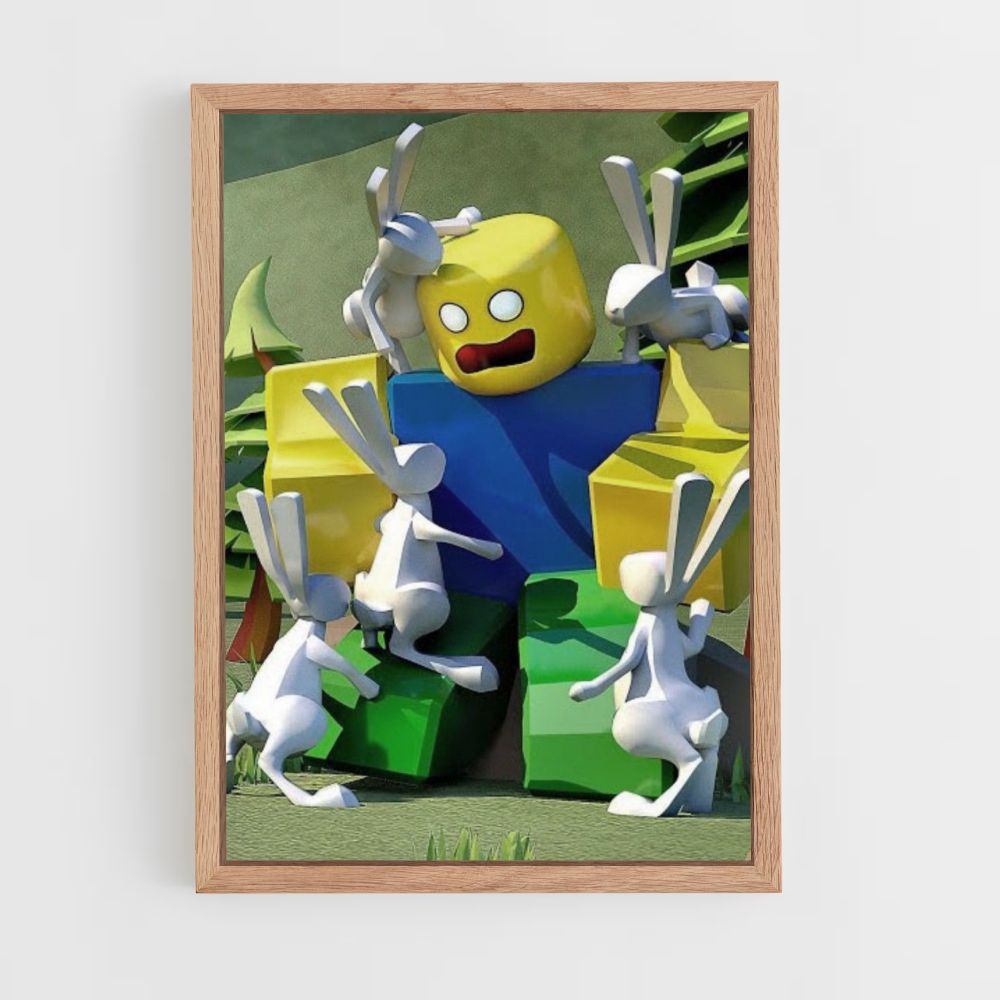 Póster Conejo Roblox