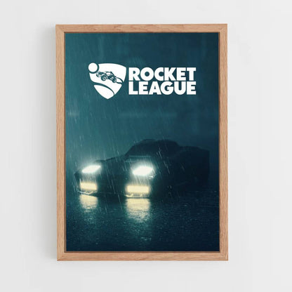 Lluvia de Rocket League Póster