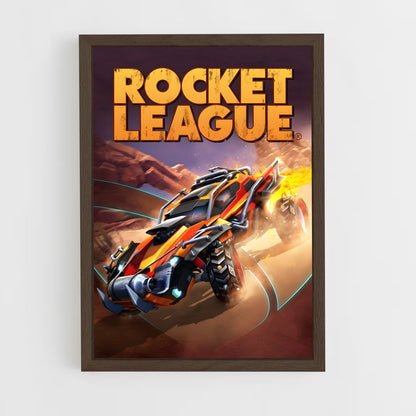 rocket-league-8 cadre Bois foncé