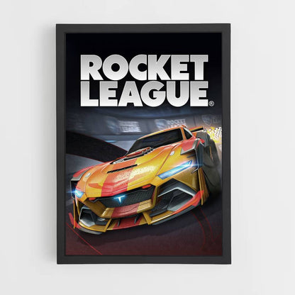 Póster Telsa Rocket League