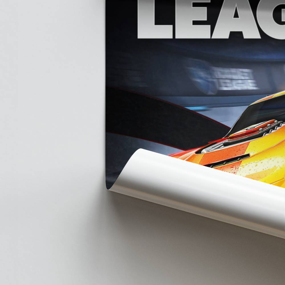 Póster Telsa Rocket League