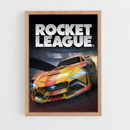 Póster Telsa Rocket League