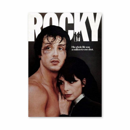 Cartel De La Película Rocky