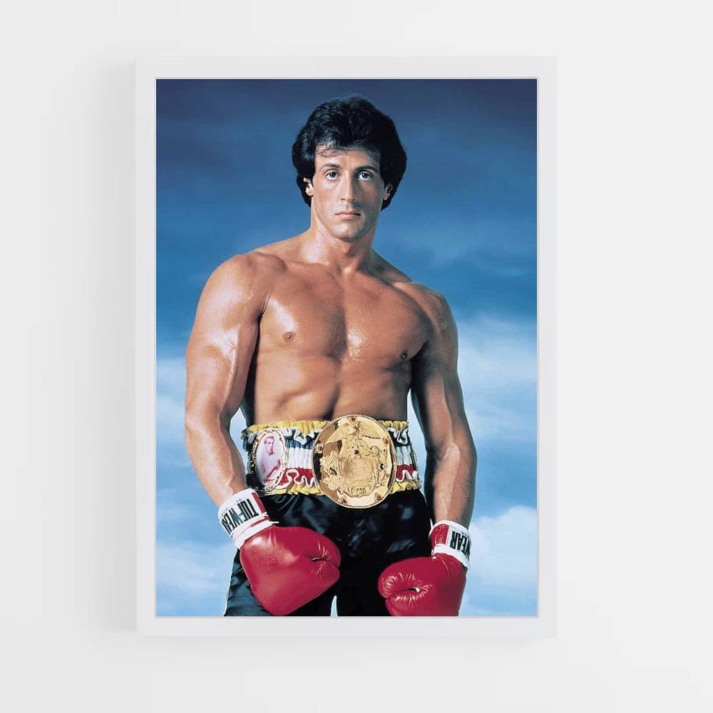 Póster Campeón Rocky