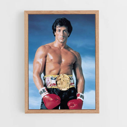 Póster Campeón Rocky