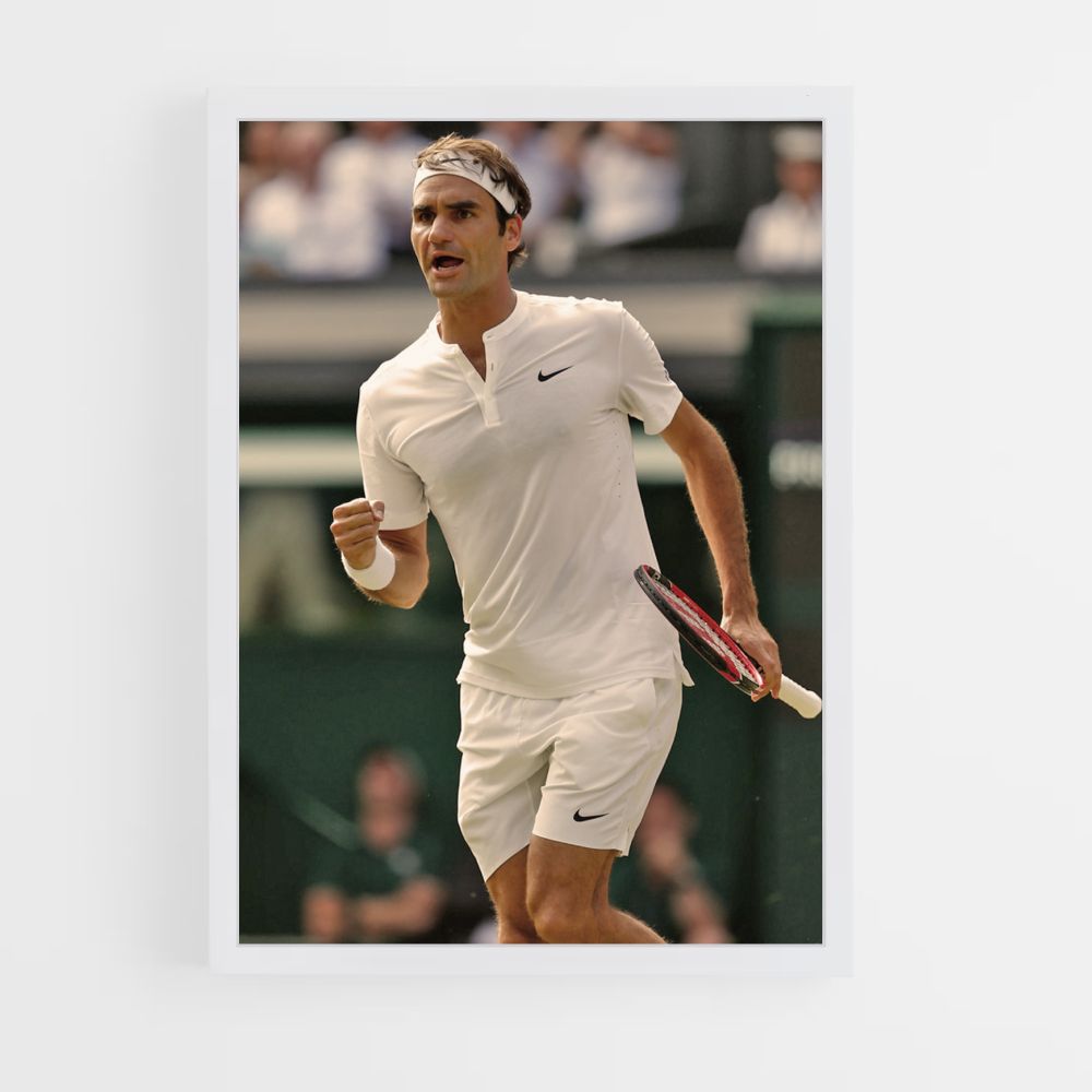 Rodger Federer Nike Póster