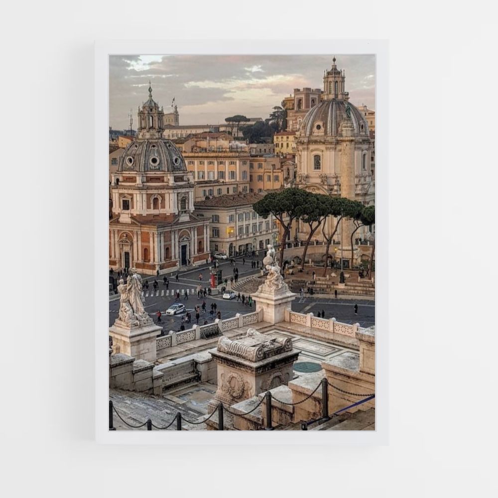 Póster Ciudad de Roma