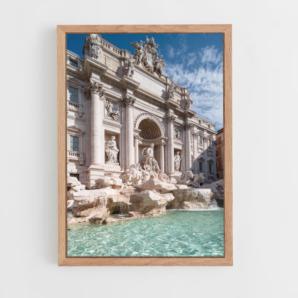 Fontana de Trevi Póster