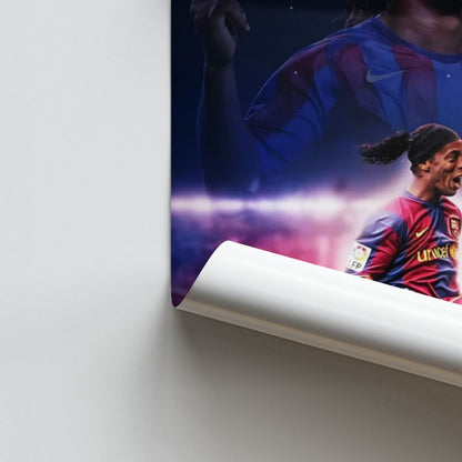 Cartel Ronaldinho Rey