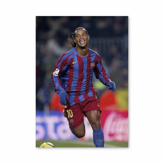 Cartel Carrera Ronaldinho