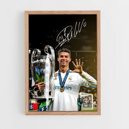 ronaldo-11 cadre Bois clair