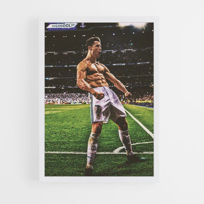 Póster Cristiano Ronaldo Músculos