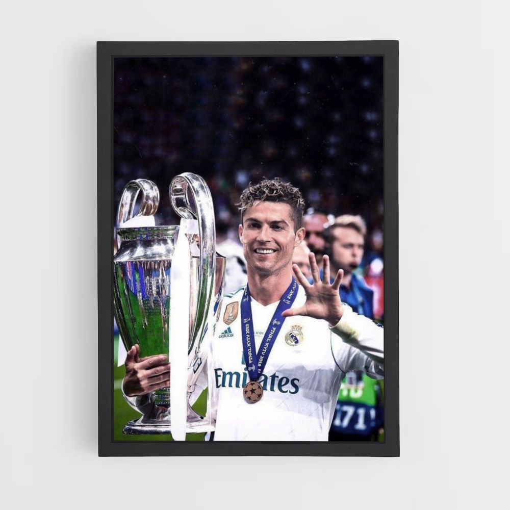 Póster CR7 Coupé