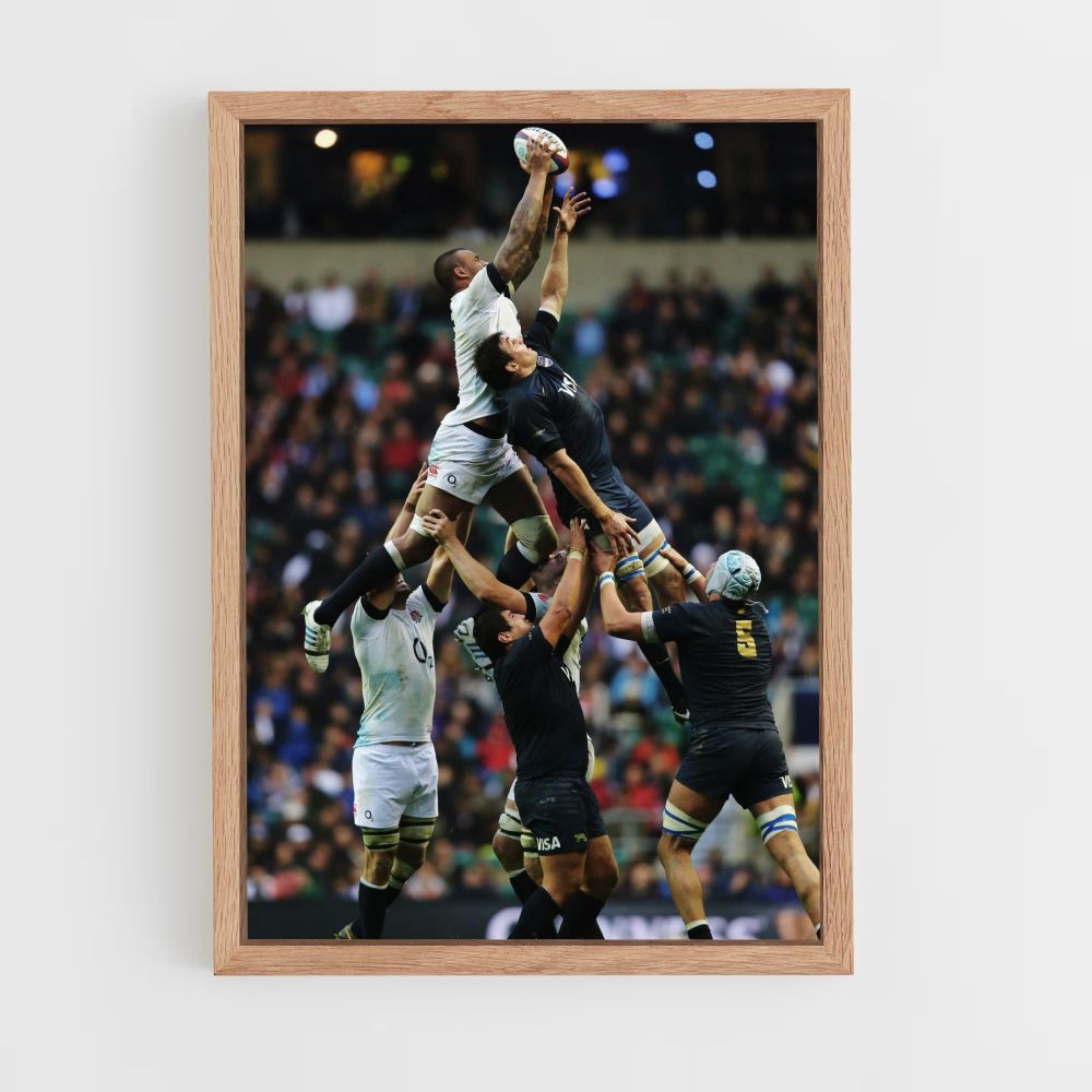 Póster Deporte Rugby