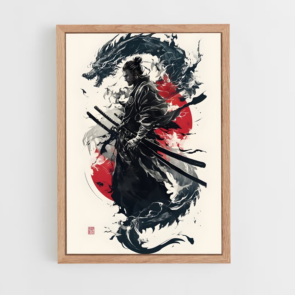 samourai-12 cadre Bois clair