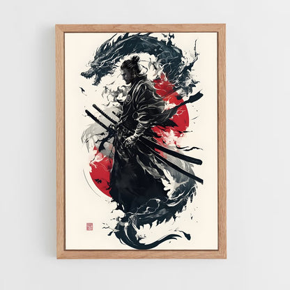 samourai-12 cadre Bois clair