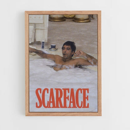 Póster Baño de Caracortada