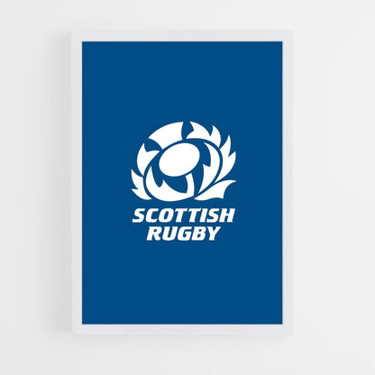 scotland-rugby-11 cadre Blanc