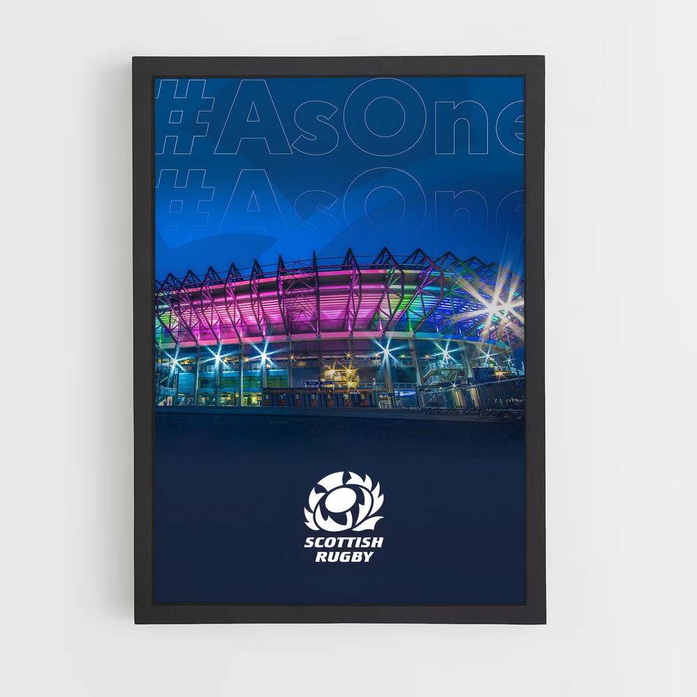 scotland-rugby-3 cadre Noir