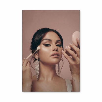 Póster Selena Gomez Maquillaje