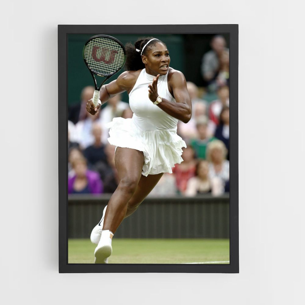 Póster Serena Williams Carrera