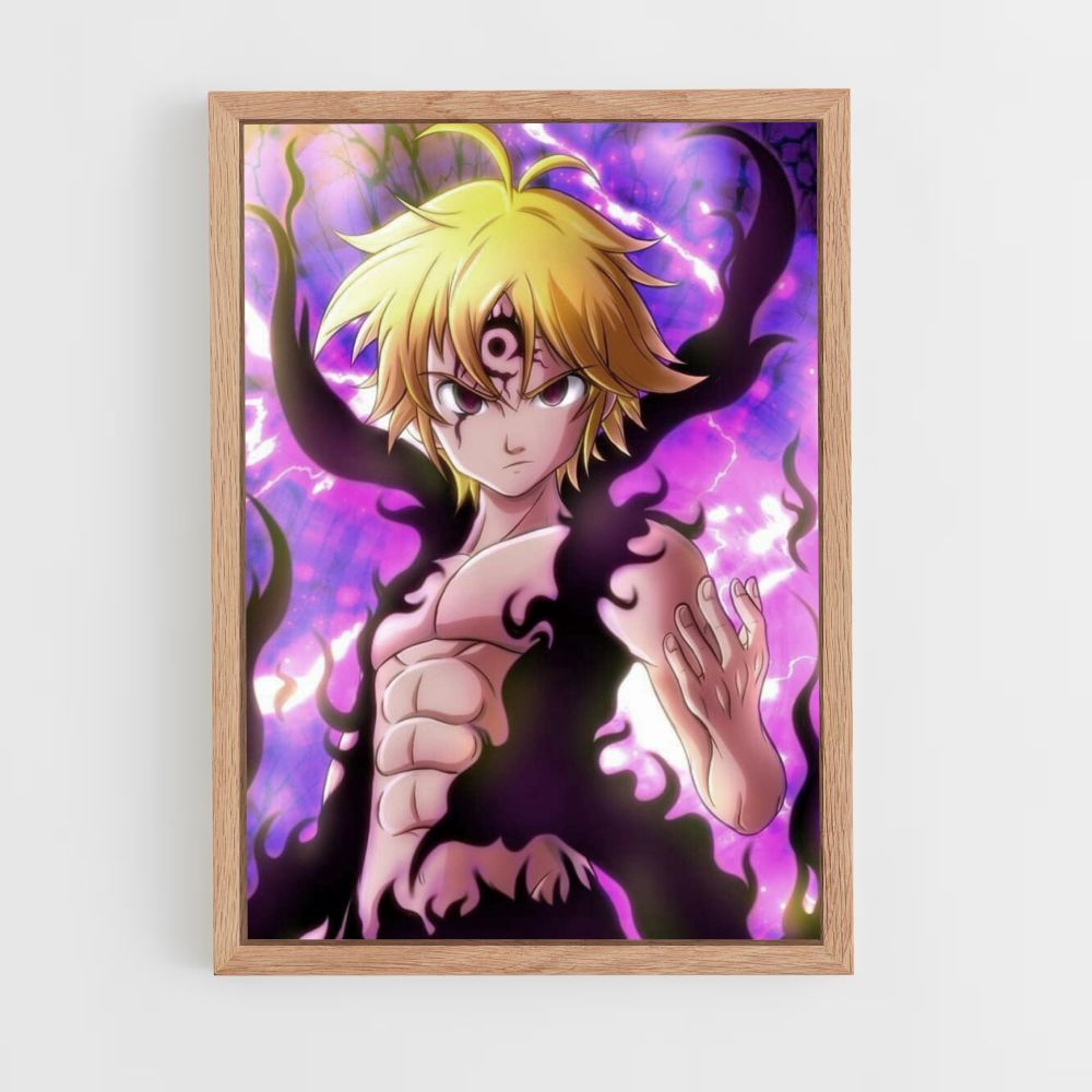 Póster Meliodas Demonio