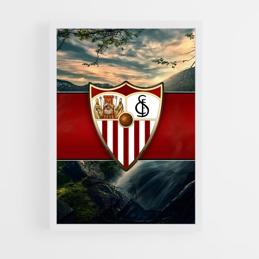 sevilla-fc-15 cadre Blanc