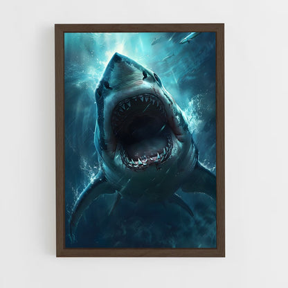shark-13 cadre Bois foncé