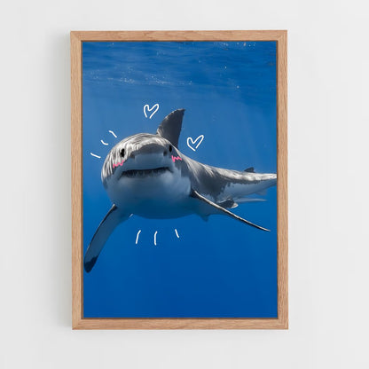 shark-14 cadre Bois clair