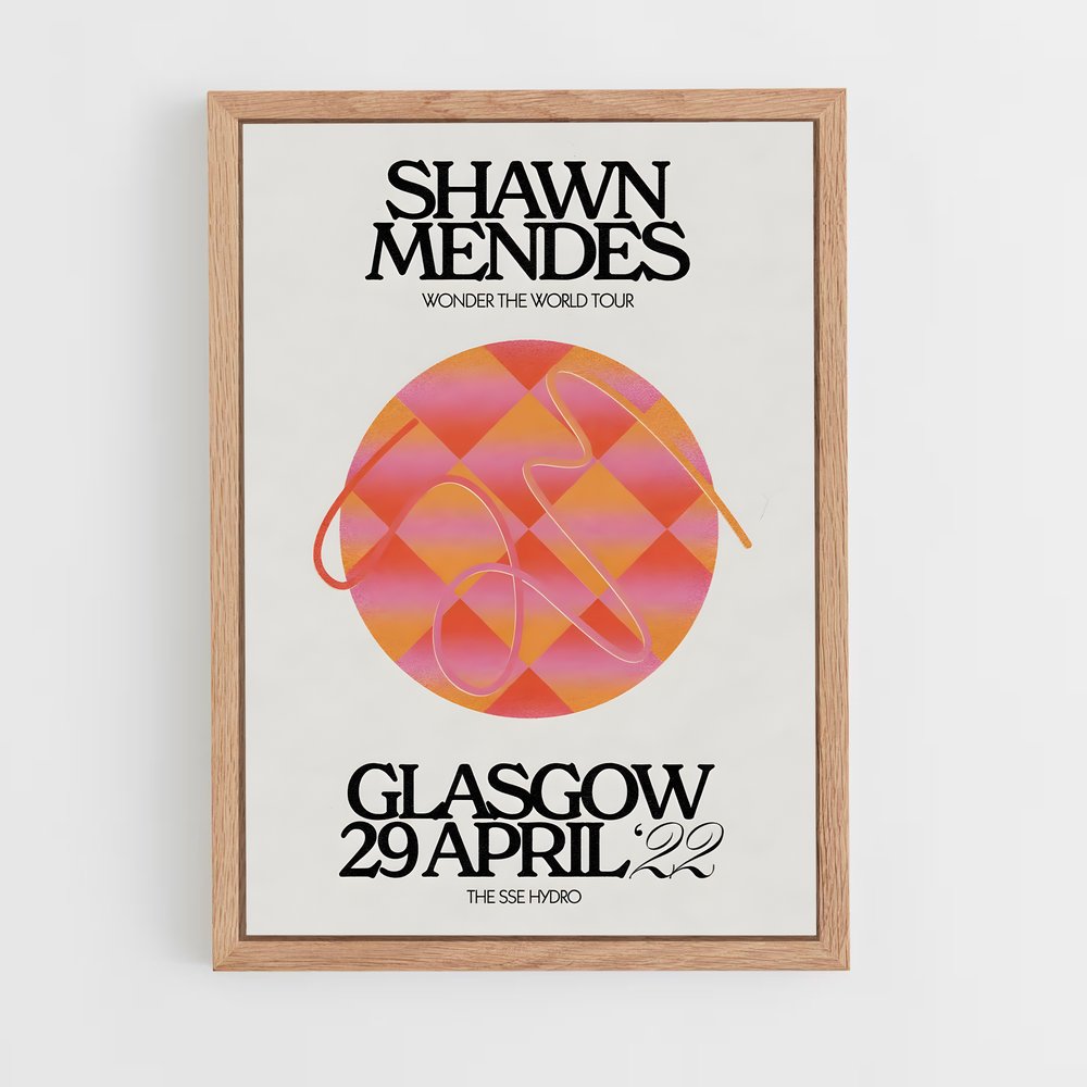 shawn-mendes-18 cadre Bois clair
