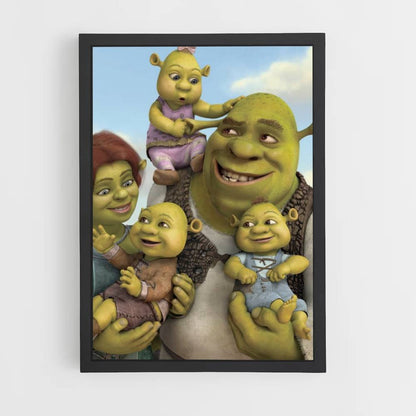 Cartel Shrek Niños