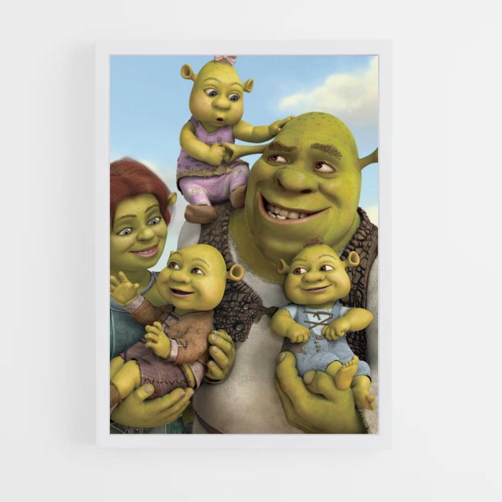 Cartel Shrek Niños