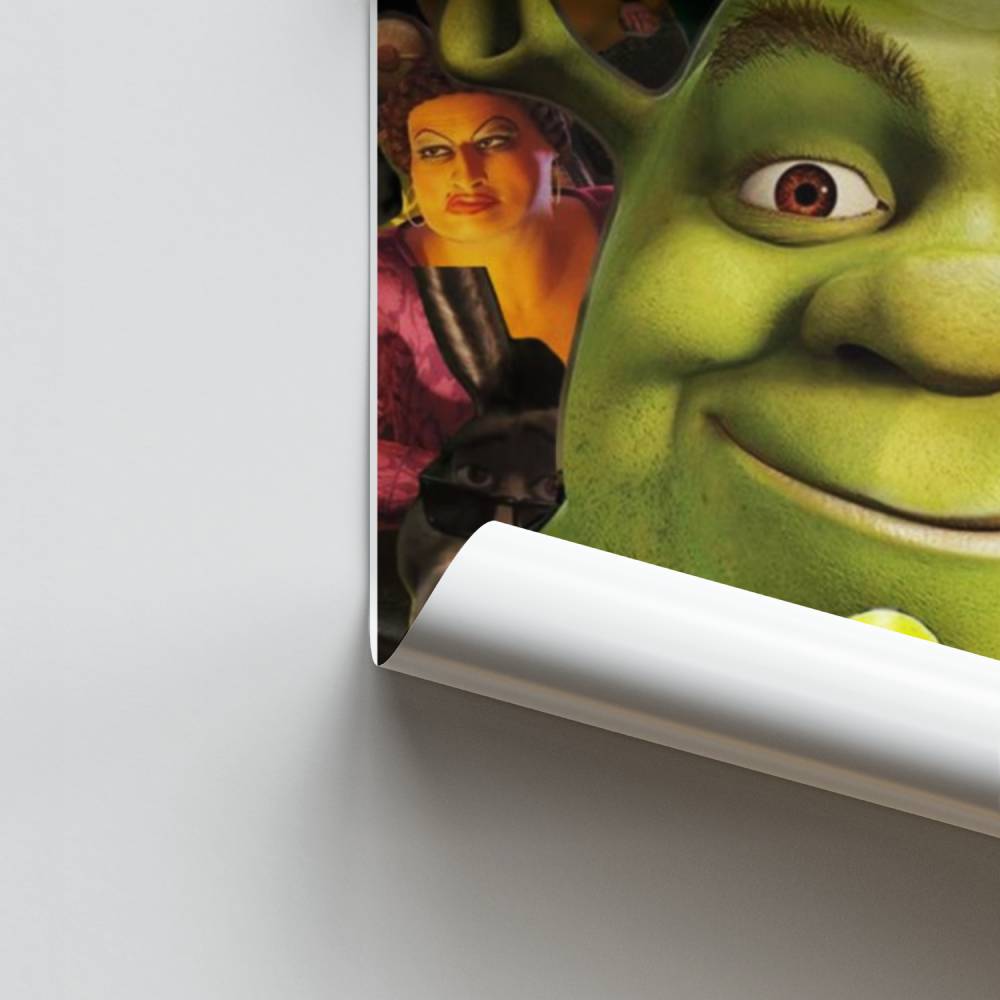 Póster Collage de Shrek