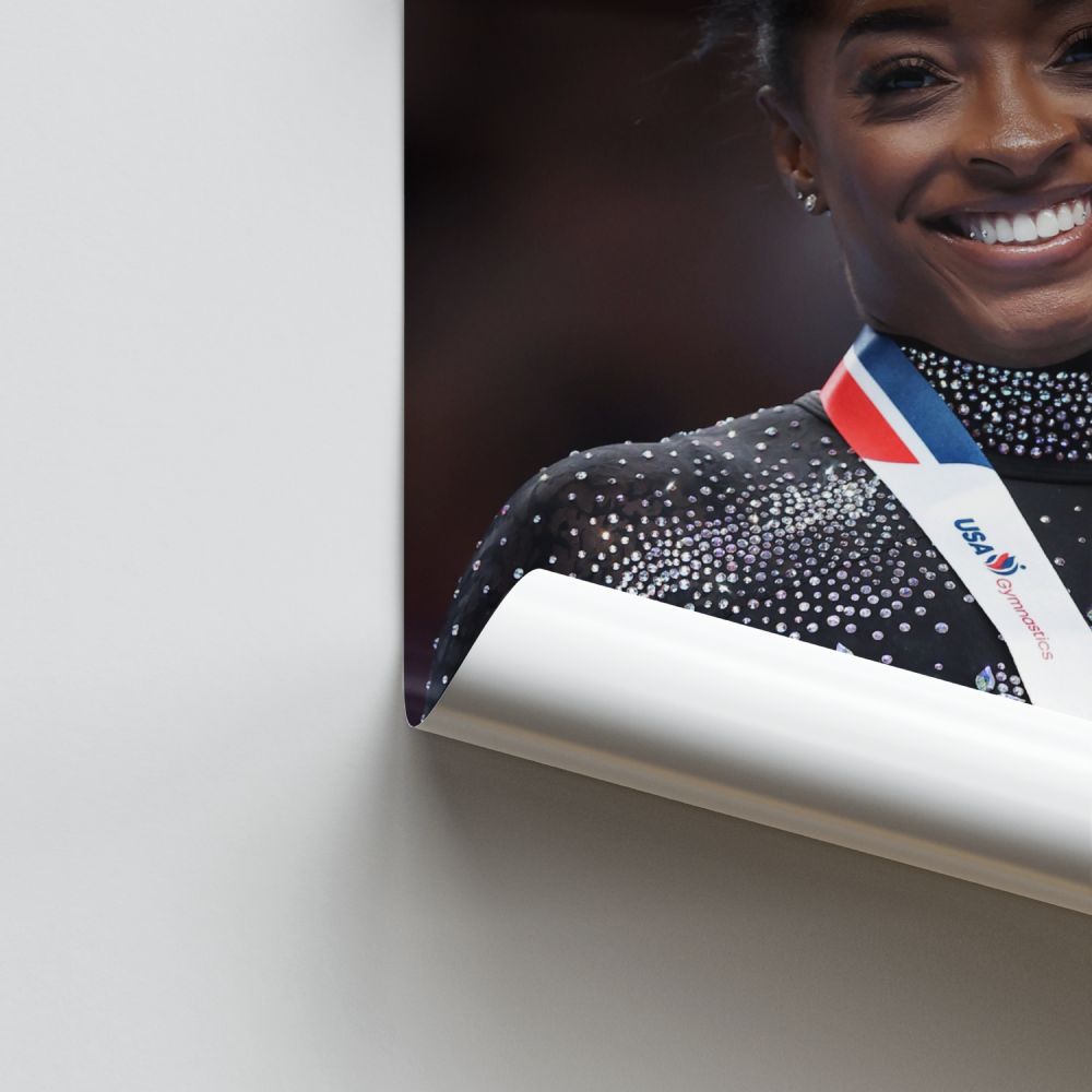 Póster Simone Biles Hola