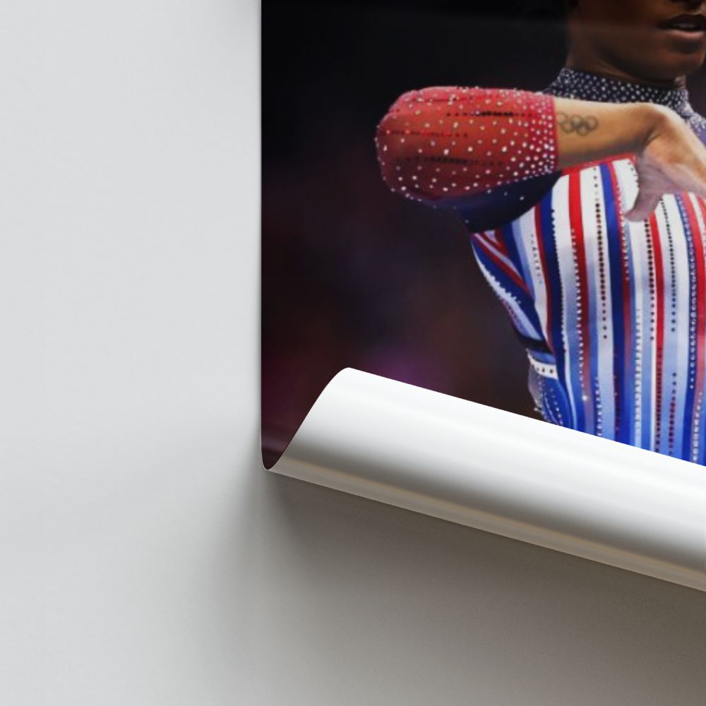 Póster Simone Biles EE.UU.