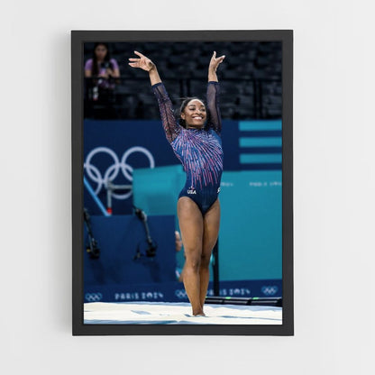 Póster Sol Simone Biles