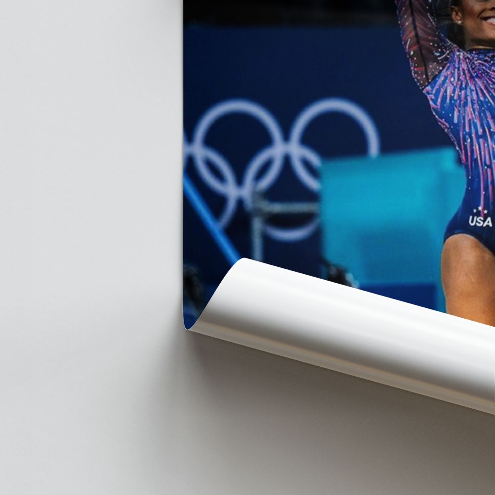 Póster Sol Simone Biles