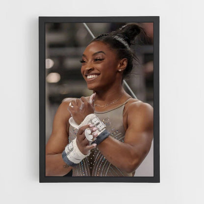 Póster Simone Biles Gimnasia