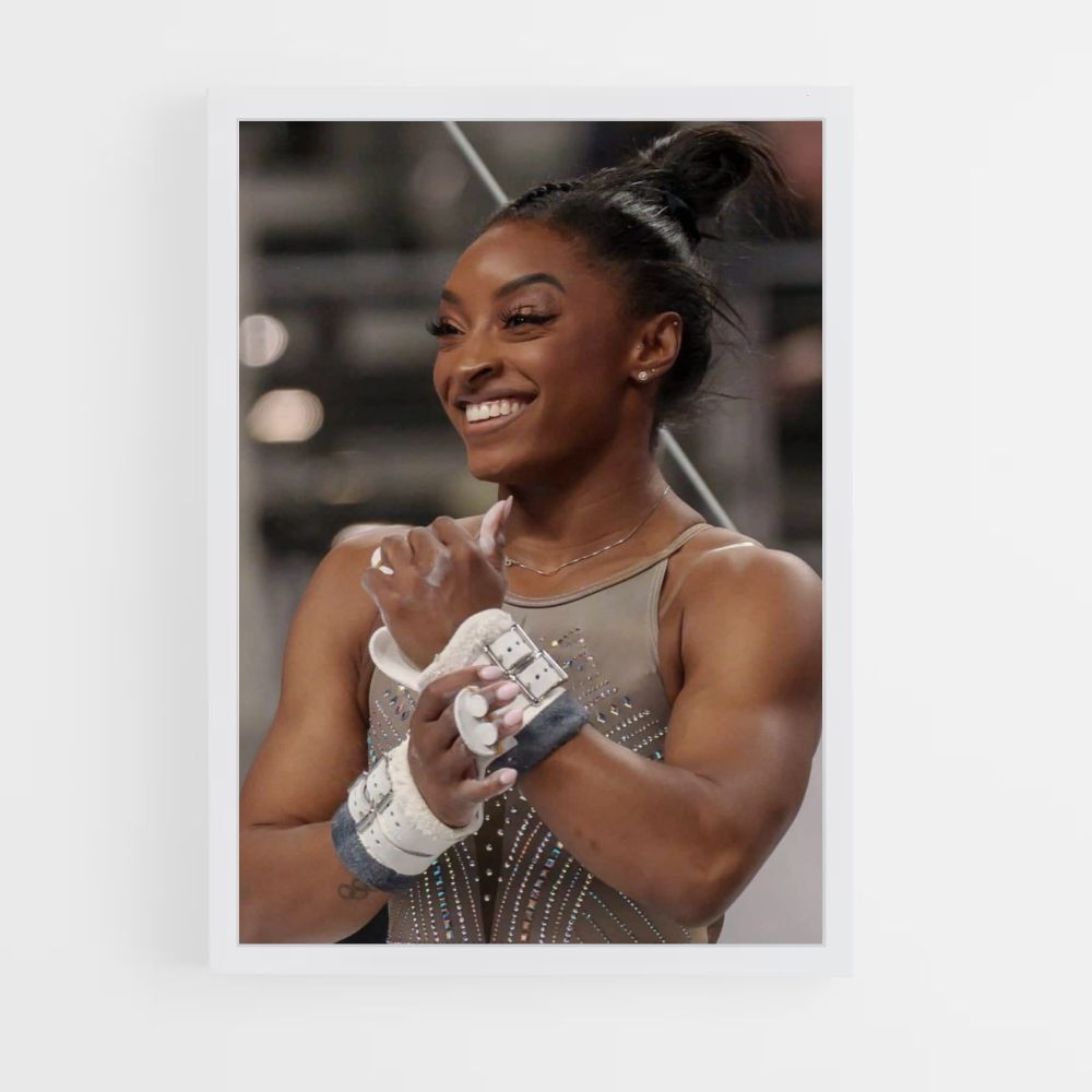 Póster Simone Biles Gimnasia