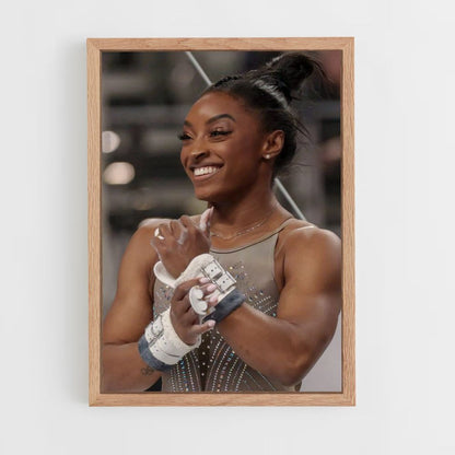 Póster Simone Biles Gimnasia