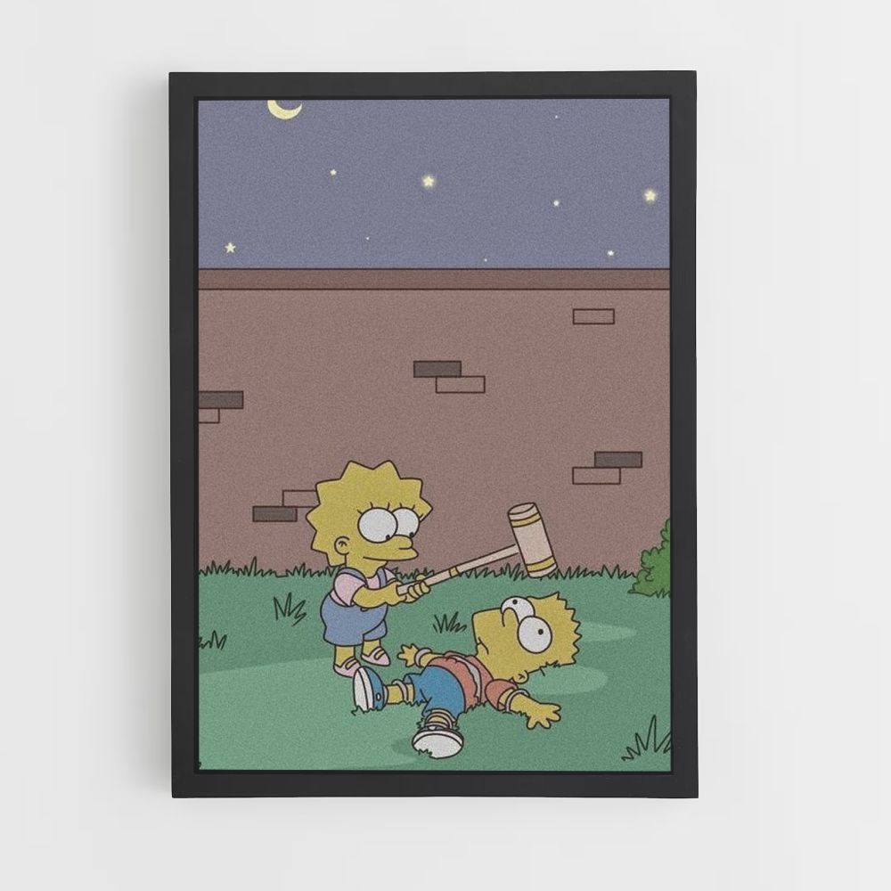 Póster Bart x Lisa